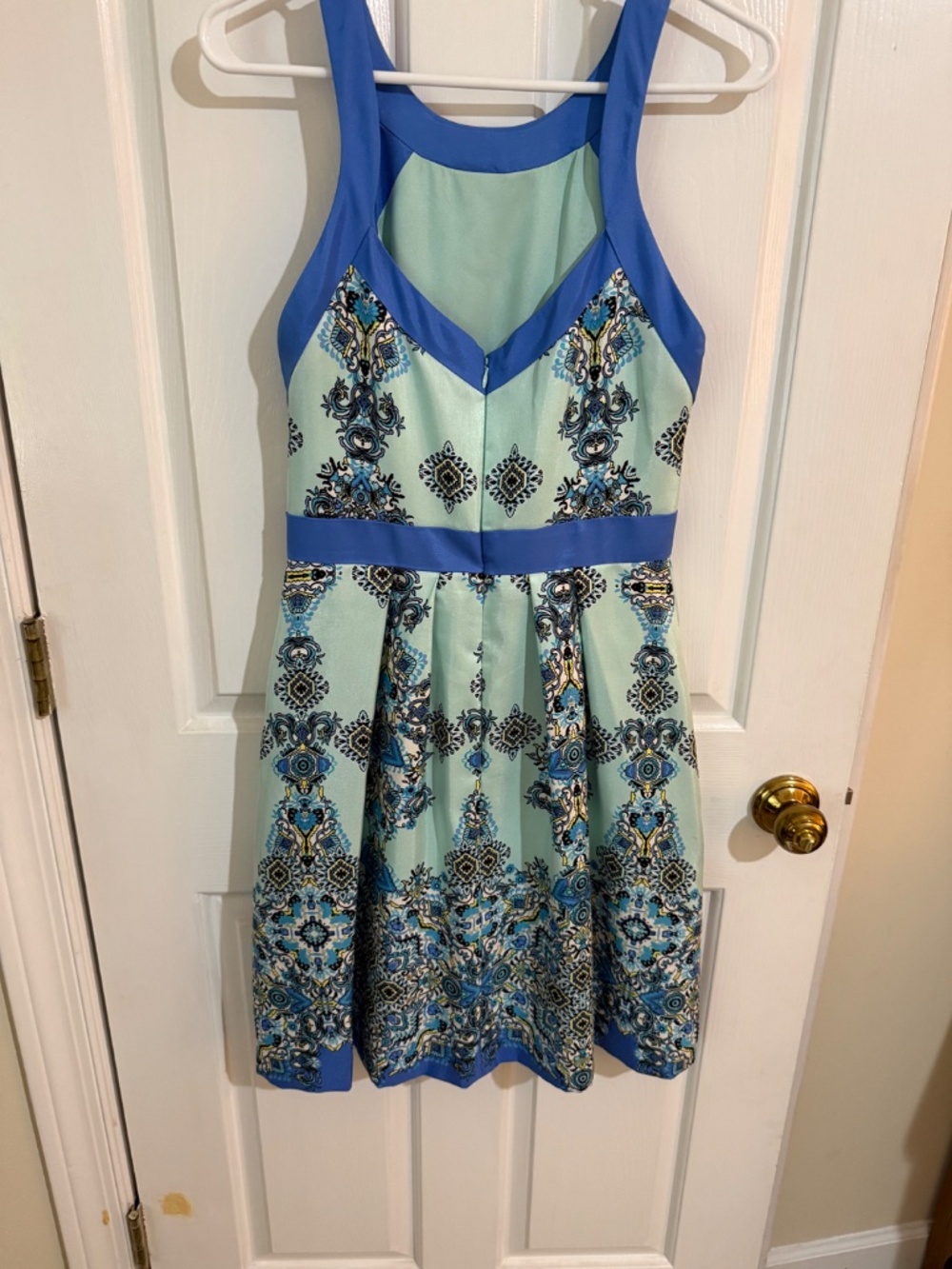Katherine Kelly Size 4 Blue and Green - Picture 2 of 3